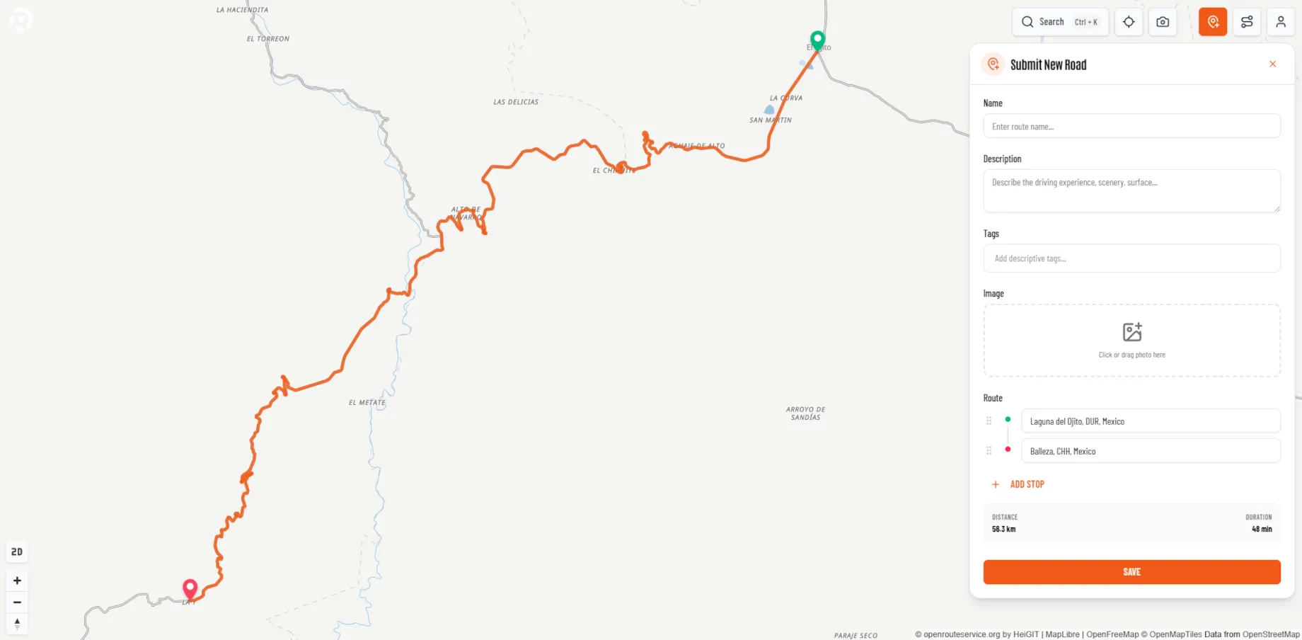 Road Submit